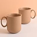 Eha Earth Friendly Statement Coffee Mug Set of 2 Made with Rice Husk| 350ml
