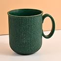 Eha Earth Friendly Statement Coffee Mug Set of 1 | 350 ml | Cups and Mugs Made with Rice Husk Biocomposite | Coffee Cup | Microwave Safe Mugs for Coffee (Reheat Only) | Mugs for Gift | Fern