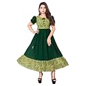 eightone Floral Printed Cotton Frock for Women