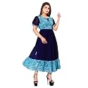 eightone Floral Printed Cotton Frock for Women
