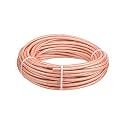 Eightwood RG400 RF Coax Cable 50ft, M17/128 Double Shield Coaxial Cable