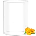 Ein Sof Big Diya Glass Cover Only - 3XL Large Size Borosilicate Glass Cover Without Diya - Height 7.1 inches, Width 4.8 inches