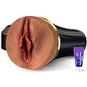 EINSEO Pocket Pussy Male Masturbator Brown Vagina