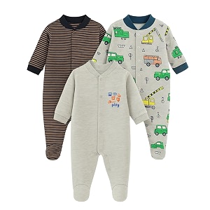 EIO 100 Cotton Rompers Sleep Suits Jumpsuit