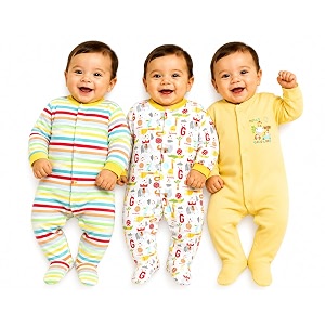 EIO 100 Cotton Rompers Sleep Suits Jumpsuit