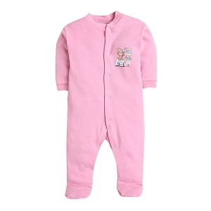 eio 100 cotton romperssleep suitsjumpsuitnight suits for baby boys amp girls infants new born combo pack pink