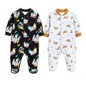 EIO® 100% Cotton Rompers Sleepsuits Jumpsuit Night Suits for Infants Newborn Baby Boys &amp; Girls