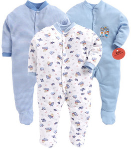 eio romper for baby boys  baby girls striped solid printed pure cotton