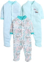 EIO Dungaree For Baby Boys & Baby Girls Striped Pure Cotton