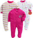 EIO Romper For Baby Boys & Baby Girls Striped, Solid, Printed Pure Cotton