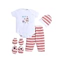 EIO Newborn Baby Cotton Romper Set 