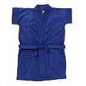 EIO® Soft Baby Boys Girls Dressing Gown Bath Robe (D Blue, 3-4 years)