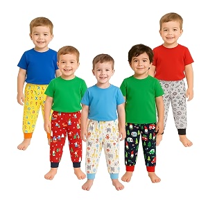 EIO Unisex Kids Tapered Fit Mid Rise