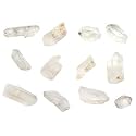 EISCO 12PK Raw Quartz, Mineral Specimen - Approx. 1"- Geologist Selected &amp; Hand Processed - Great for Science Classrooms