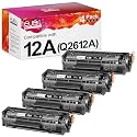 ejet 12A Toner Cartridge Replacement for HP 12A Black Toner Cartridges