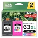 63XL Ink Cartridge Combo Pack Replacement for HP Ink 63 63XL Ink Cartridges