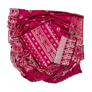 ejs women39s unstitched woollen weaving salwar suit dress material with weaved shawl dupatta