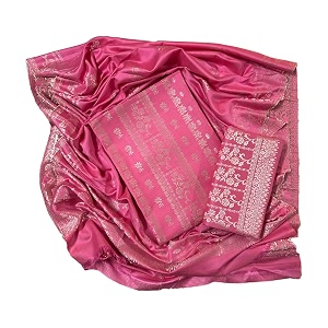 ejs women39s unstitched woollen weaving salwar suit dress material with weaved shawl dupatta