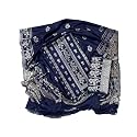 EJS Women's Unstitched Woollen Weaving Salwar Suit Dress Material With Weaved Shawl (Dupatta)