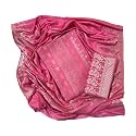 EJS Women's Unstitched Woollen Weaving Salwar Suit Dress Material With Weaved Shawl (Dupatta)