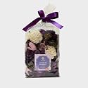 EKAM| 140g Scented Potpourri Pouch| Dried Leaves and Flowers for Natural Dcor, Mood Enhancement| Multicolour| Lavender & Sandalwood Fragrance (SKU Code