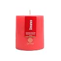 EKAM Cinnamon Pillar Soy Wax Scented Candle, 218 Grams, 30 Hours Burn Time, Long Lasting Premium Candles, Ideal for Home Decor, Gifting &amp; Aromatherapy
