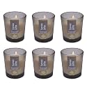 EKAM Espresso Coffee Votive Soy Wax Scented Candle, 40 Grams, 10 Hours Burn Time| Long Lasting Premium Candles | Ideal for Home Decor | Gifting &amp; Aromatherapy (Pack of 6)