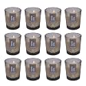 EKAM Espresso Coffee Votive Soy Wax Scented Candle, 40 Grams, 10 Hours Burn Time| Long Lasting Premium Candles | Ideal for Home Decor | Gifting &amp; Aromatherapy (Pack of 12)