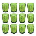 EKAM Herb Garden Votive Soy Wax Scented Candle, 40 Grams, 10 Hours Burn Time| Long Lasting Premium Candles | Ideal for Home Decor | Gifting &amp; Aromatherapy (Pack of 12)