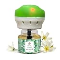 EKAM Plug-In Air Freshener Kit (Machine + 45ml Refill) | Jasmine Fragrance | Long-Lasting Aroma up to 125 Days | Ideal for Home, Rooms & Bathrooms