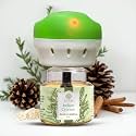 EKAM Plug-In Air Freshener Kit (Machine + 45ml Refill) | Indian Cypress Scent | Long-Lasting Aroma for 125 Days / 500 Hours | Ideal for Rooms &amp; Bathrooms