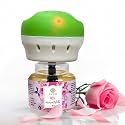 EKAM Plug-In Air Freshener Kit (Machine + 45ml Refill) | Rose Scent | Long-Lasting Aroma for 125 Days / 500 Hours | Ideal for Rooms &amp; Bathrooms