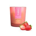 EKAM Strawberry Votive Soy Wax Scented Candle, 40 Grams, 10 Hours Burn Time| Long Lasting Premium Candles | Ideal for Home Decor | Gifting &amp; Aromatherapy (Pack of 12)