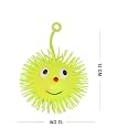 EKAN Baby Balls for Kids Fun Play | Soft and Cute Led Light Up Puffer Ball Toys for Kids (Set of 2, M-3)
