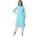 Ekasya Women39s Georgette Embroidered Work Kurta with