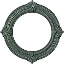 Ekena Millwork 13 1/8"OD x 8"ID x 5/8"P Benson Ceiling Medallion Fits Canopies up to 8" Ceiling Medallion, Cloud Burst