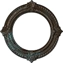 Ekena Millwork Benson Ceiling Medallion, Bronze Blue Patina