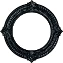 Ekena Millwork CM13BNNSF 13-1/8" x 8" x 5/8" Benson Ceiling Medallion, Night Shade