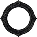 Ekena Millwork CM13BNSGS Benson Hand-Painted Ceiling Medallion, Steel Gray
