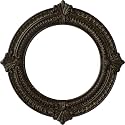Ekena Millwork CM13BNSHC Ceiling Medallion, Stone Hearth Crackle