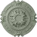 Ekena Millwork CM17SOAGFDecorative Ceiling Medallions Modeled After Original Historical Patterns & Designs, Athenian Green