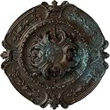 Ekena Millwork CM17SOBBSDecorative Ceiling Medallions Modeled After Original Historical Patterns & Designs, Bronze Blue Patina