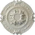 Ekena Millwork CM17SOFBSDecorative Ceiling Medallions Modeled After Original Historical Patterns &amp; Designs, Flash Blue