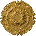 Ekena Millwork CM17SOIGSDecorative Ceiling Medallions Modeled After Original Historical Patterns &amp; Designs, Iridescent Gold