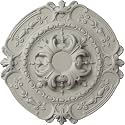 Ekena Millwork CM17SOPCFDecorative Ceiling Medallions Modeled After Original Historical Patterns &amp; Designs, Pot of Cream