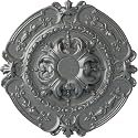 Ekena Millwork CM17SOPLSDecorative Ceiling Medallions Modeled After Original Historical Patterns &amp; Designs, Platinum