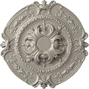 Ekena Millwork CM17SOPWSDecorative Ceiling Medallions Modeled After Original Historical Patterns &amp; Designs, Pearl White