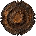 Ekena Millwork CM17SORUSDecorative Ceiling Medallions Modeled After Original Historical Patterns & Designs, Rust