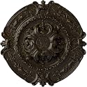 Ekena Millwork CM17SOSHCDecorative Ceiling Medallions Modeled After Original Historical Patterns &amp; Designs, Stone Hearth Crackle