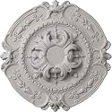 Ekena Millwork CM17SOUWF - Southampton - Ceiling Medallion, Ultra Pure White
